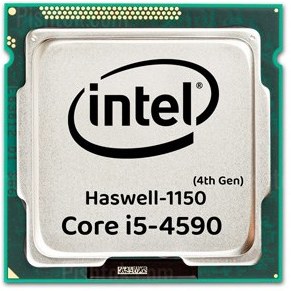 پردازنده اینتل استوک CPU INTEL Core i5-4590 Tray Haswell